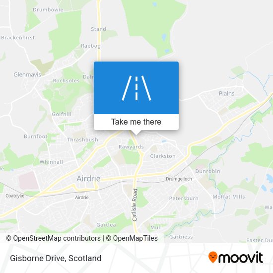 Gisborne Drive map
