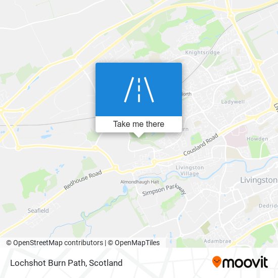 Lochshot Burn Path map