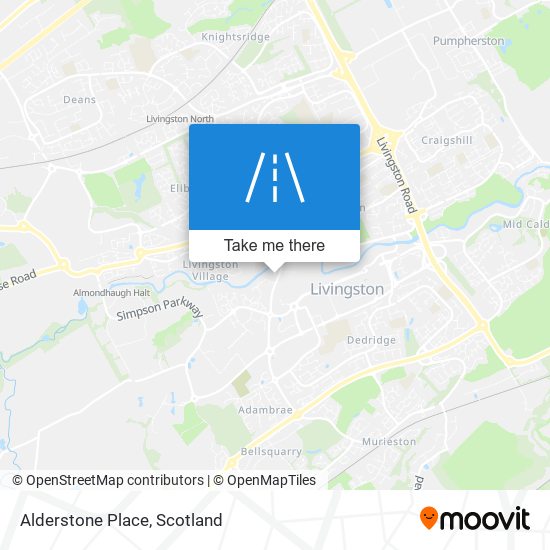 Alderstone Place map