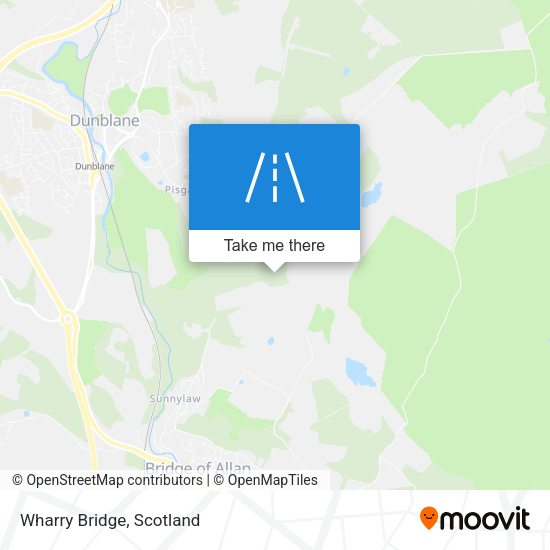 Wharry Bridge map