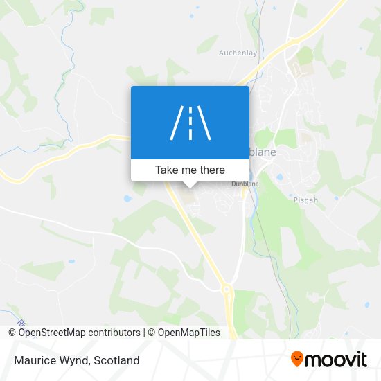 Maurice Wynd map
