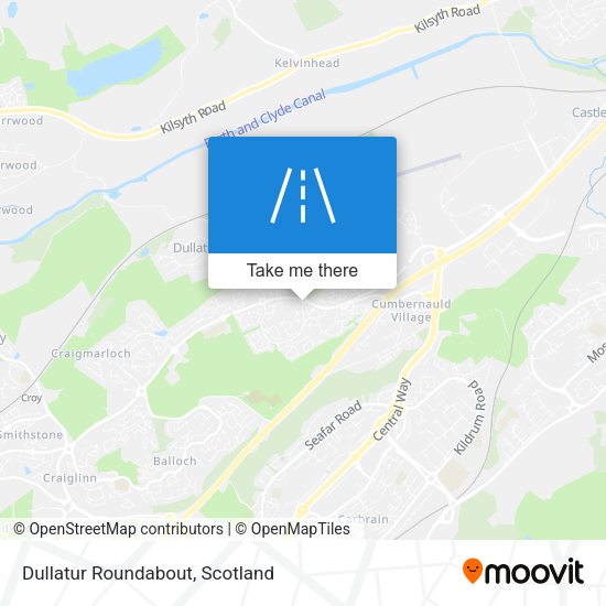 Dullatur Roundabout map
