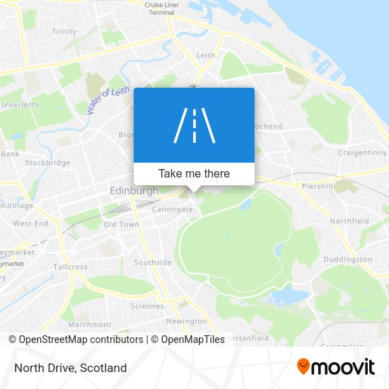North Drive map