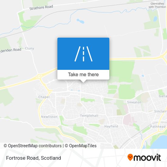 Fortrose Road map