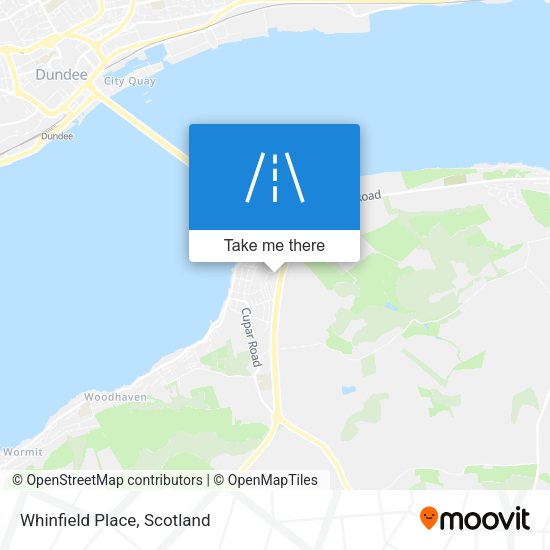 Whinfield Place map
