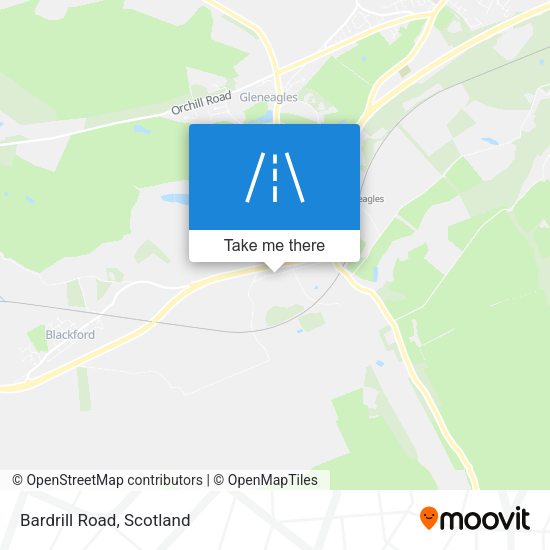 Bardrill Road map