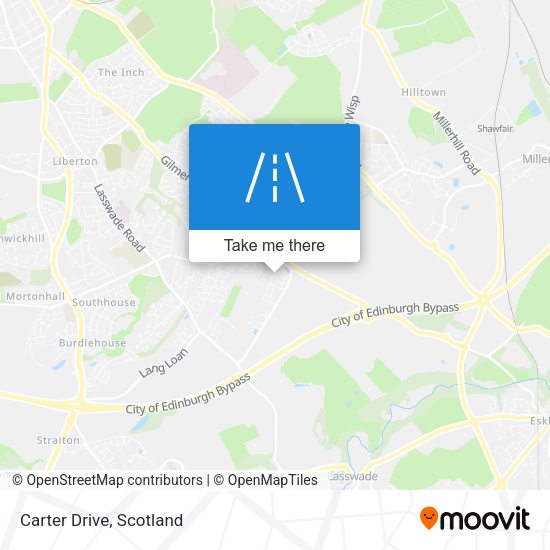Carter Drive map