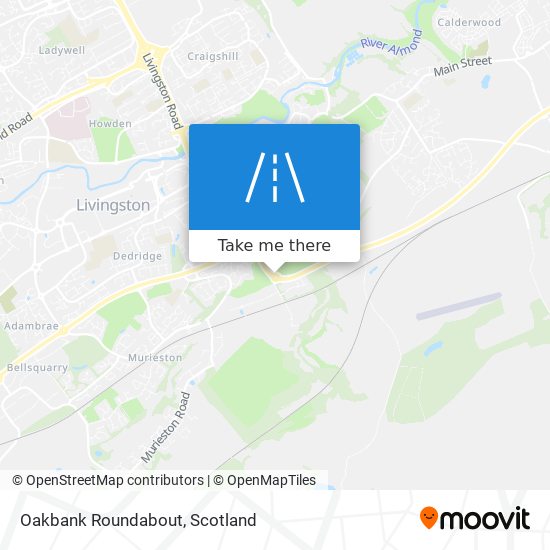 Oakbank Roundabout map