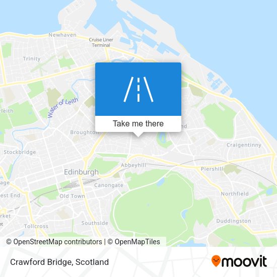 Crawford Bridge map