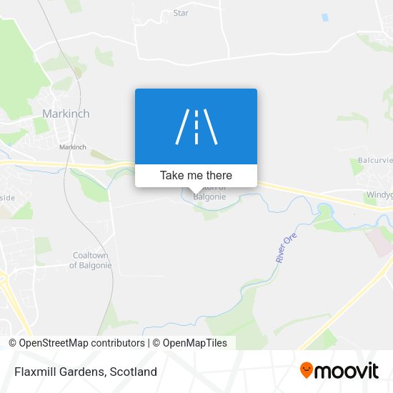 Flaxmill Gardens map