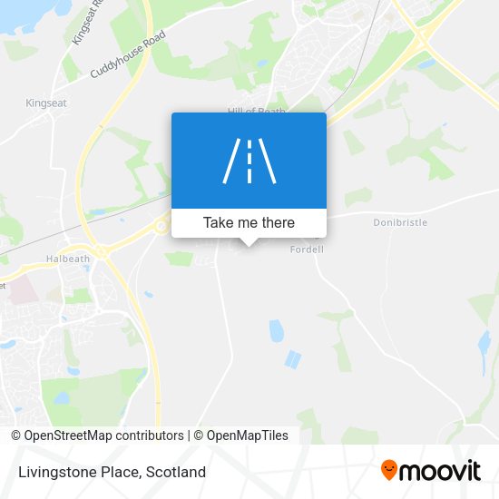 Livingstone Place map