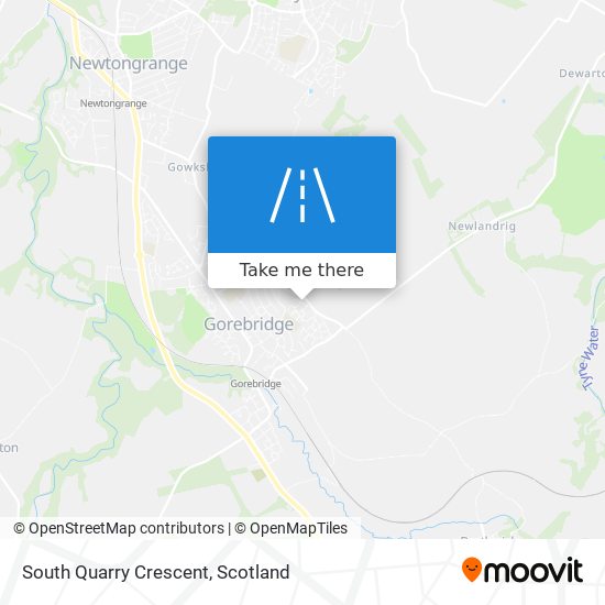 South Quarry Crescent map