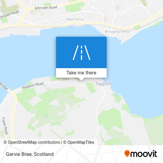 Garvie Brae map