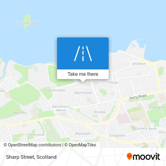 Sharp Street map