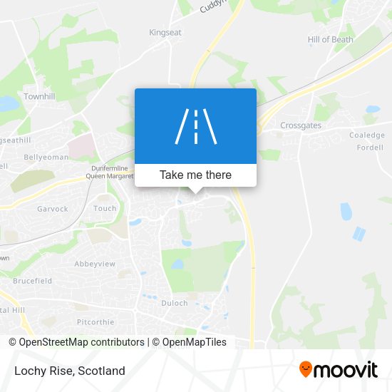 Lochy Rise map