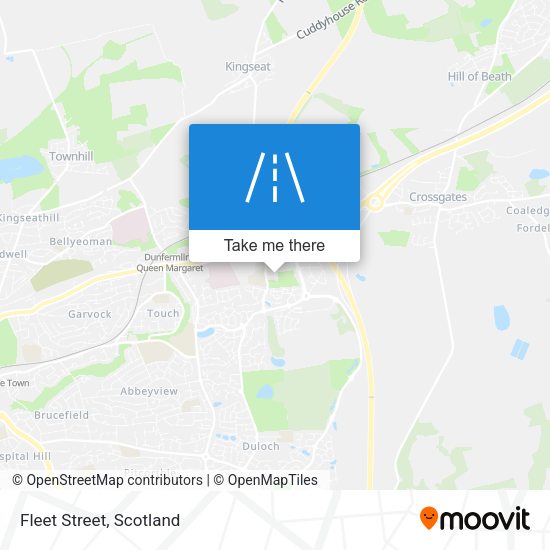 Fleet Street map