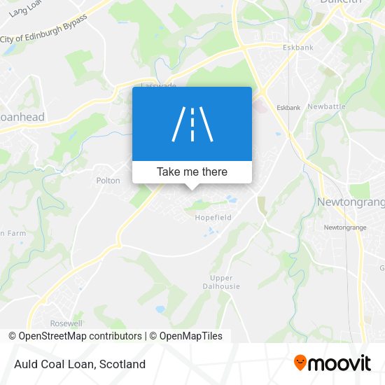 Auld Coal Loan map