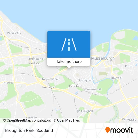Broughton Park map