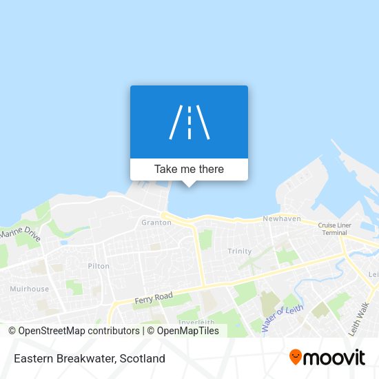 Eastern Breakwater map