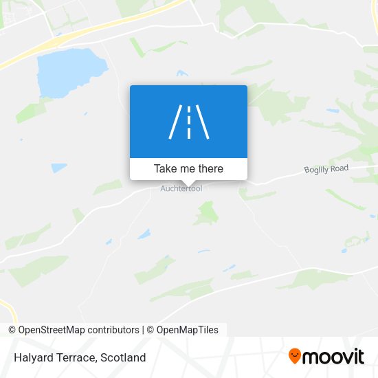 Halyard Terrace map