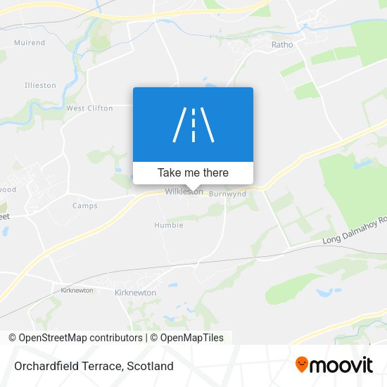 Orchardfield Terrace map
