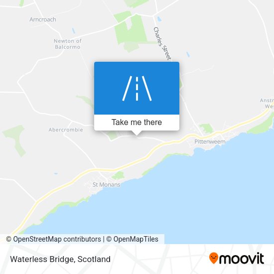 Waterless Bridge map