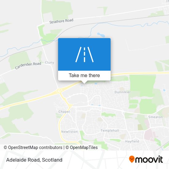 Adelaide Road map