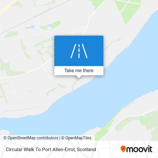 Circular Walk To Port Allen-Errol map
