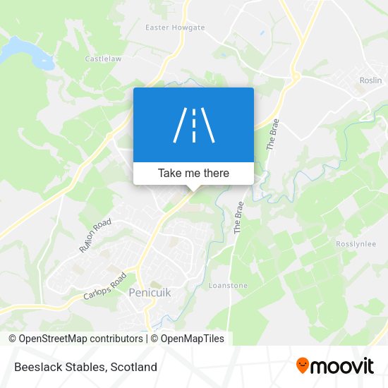 Beeslack Stables map