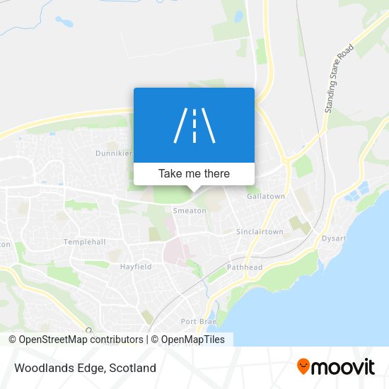Woodlands Edge map