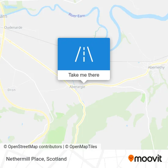 Nethermill Place map