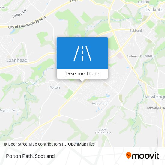 Polton Path map