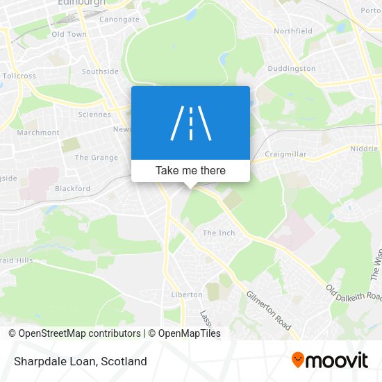 Sharpdale Loan map