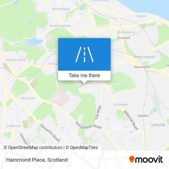 Hammond Place map
