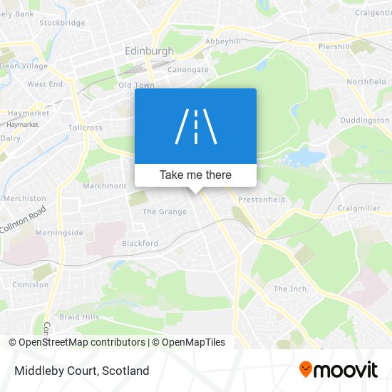 Middleby Court map