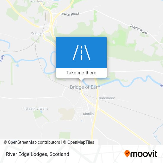 River Edge Lodges map
