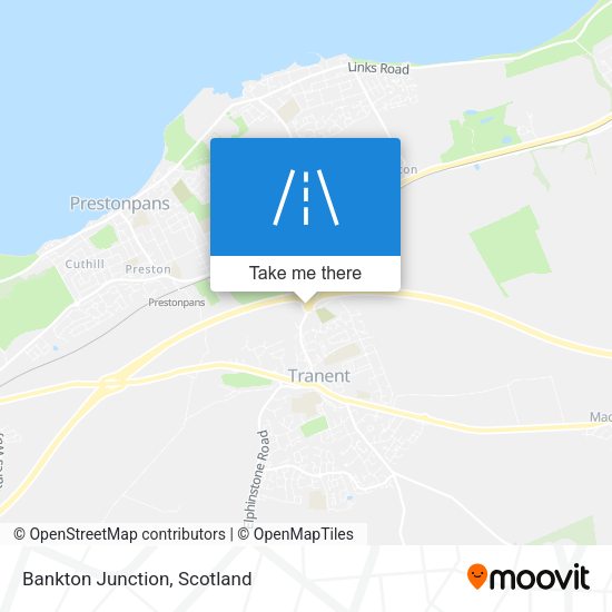 Bankton Junction map
