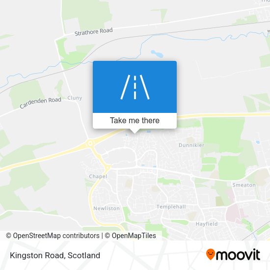 Kingston Road map