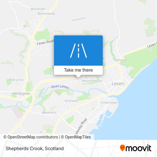 Shepherds Crook map