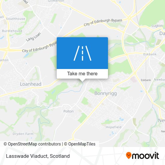 Lasswade Viaduct map