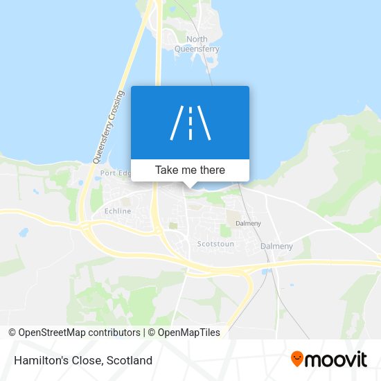 Hamilton's Close map
