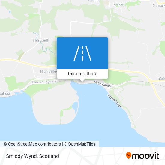 Smiddy Wynd map