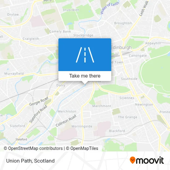 Union Path map