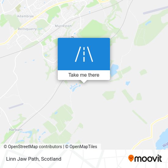 Linn Jaw Path map