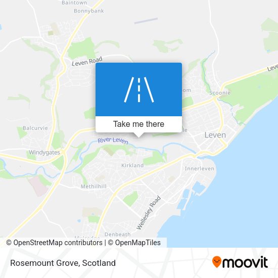 Rosemount Grove map