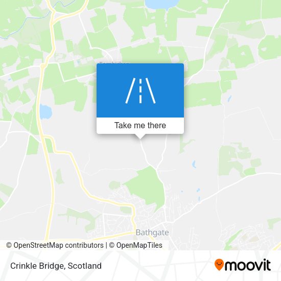 Crinkle Bridge map