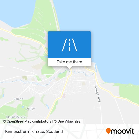 Kinnessburn Terrace map
