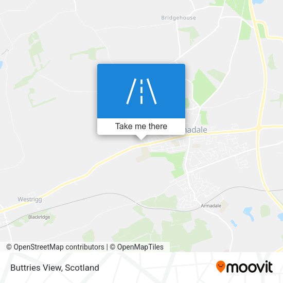 Buttries View map
