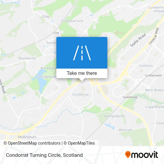 Condorrat Turning Circle map