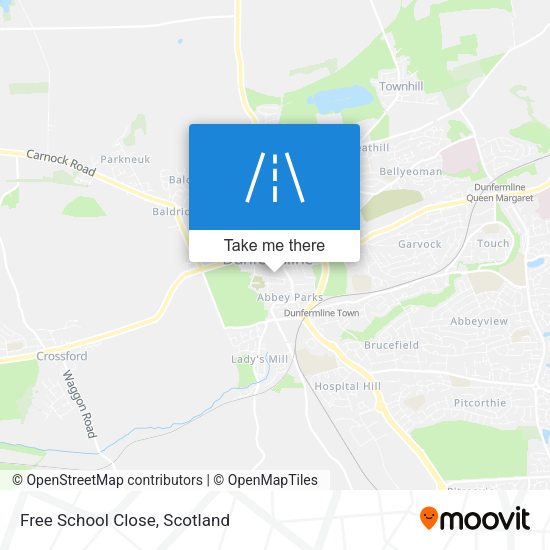 Free School Close map